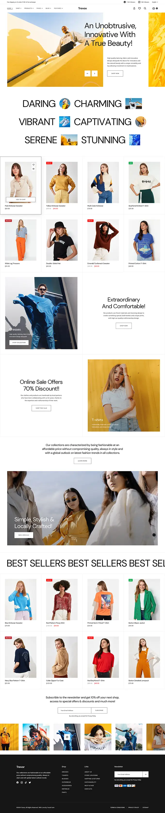 Trevox WordPress Theme