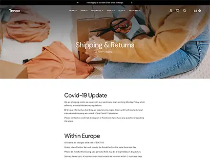 Trevox WordPress Theme